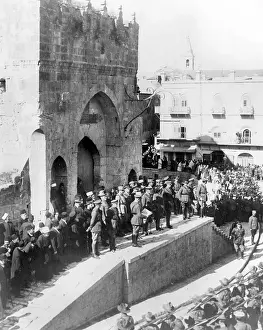 Allenby: Proclamation of martial law by General Allenby, Jerusalem