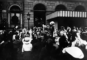 Metz: Proclamation of a victory message, 1914