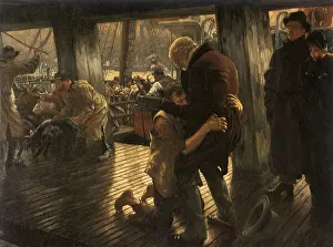 Tissot: The Prodigal Son in Modern Life: The Return, by Tissot