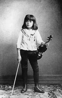 Talented: The prodigy Bronislaw Hubermann, ca. 1892