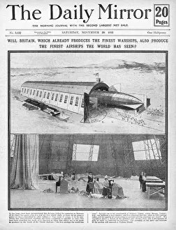 Walney: Production of airships in Britain