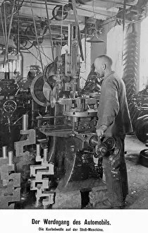 Fabrication: Production of automobiles, 1911