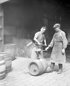 Sterility: Production of beer barrels