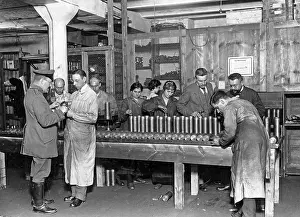 Krupp: Production of grenades, 1915
