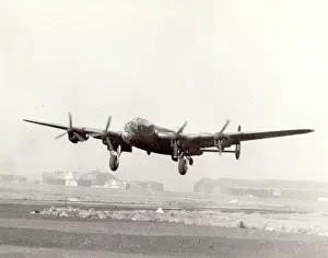Avros: The last production Lancaster taking off