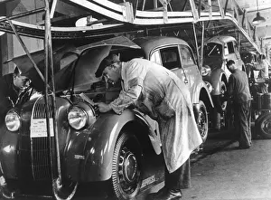 Russelsheim: Production of Opel Kadett in 1936