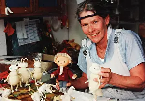 Sandman: Production of Sandman dolls in Sandmann studio in Berlin
