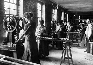 Stamping: Production of soap, 1917