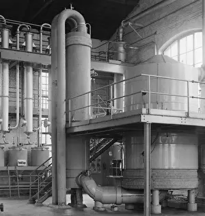 Demonstrated: Production of synthetic rubber in Berlin, 1936