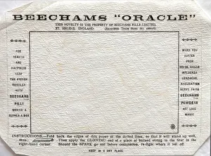 Beechams: Products - Beechams Burning Paper