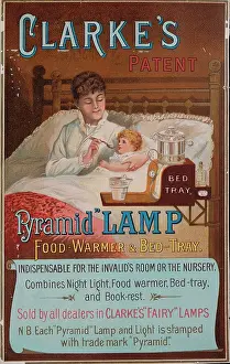 Clarkes: Products - Clarkes Pyramid Lamp Advert