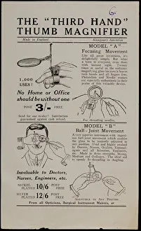 Magnifier: Products - The Third Hand Thumb Magnifier