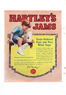Jams: Products - Hartleys Jam Advert