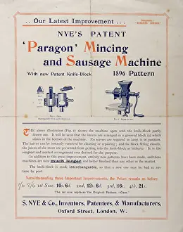 Mincing: Products - Paragon Mincing and Sausage Machine