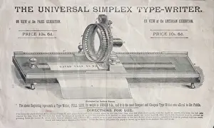 Simplex: Products - Simplex Type Writer