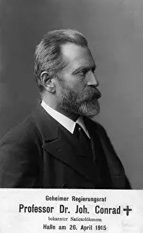 Economist: Prof. Johann Conrad