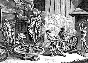 Attaching: professions, smith, blacksmiths attaching steel