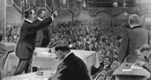 Proclaiming: professions, workers, labour movement, strike