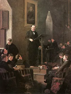Loosely: Professor in Classroom