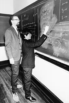 Equations: Professor Harry Dym, works with his 12 year old