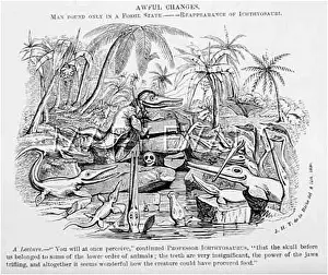 Reversal: Professor Ichthyosaurus giving a lecture
