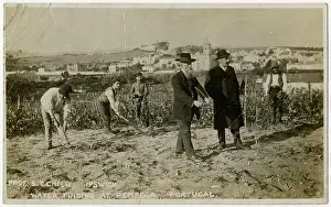 Divining: Professors T Child dowsing for Water, Pemfega, Portugal
