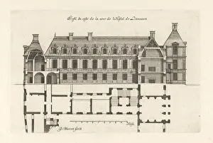 Chez Mariette: Profile of the courtyard side of the Hotel de