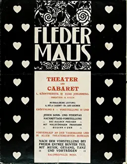 Fledermaus: Program of the Cabaret Fledermaus
