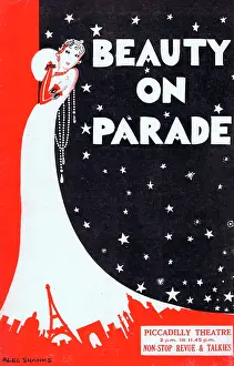Shanks: Programme cover for Beauty on Parade, 1932