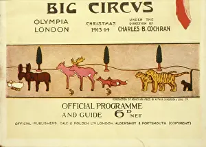 Cost: Programme cover, Big Circus, Olympia, London