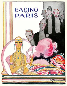 Gesmar: Programme cover for Casino de Paris