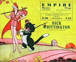 Penge: Programme cover - Dick Whittington - Pantomime