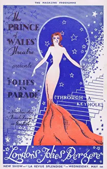 Curti: Programme cover for Folies en Parade, 1935