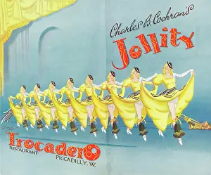 Jollity: Programme cover for Jollity at the Trocadero