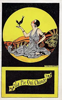 Marcelle: Programme cover for La Pie Qui Chante Theatre
