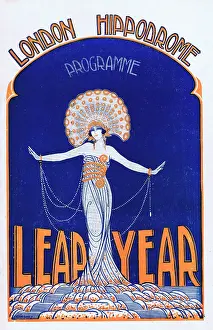 Wylie: Programme cover for Leap Year, 1924