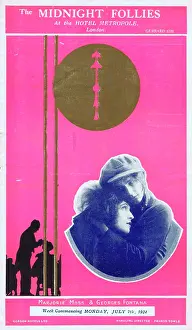 Programme cover for The Midnight Follies