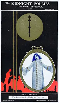 Macfarlane: Programme cover for The Midnight Follies