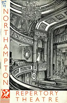 Auditorium: Programme cover, Northampton Repertory Theatre