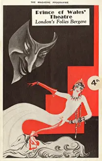 Fantaisie: Programme cover for Paris Fantaisie, 1933