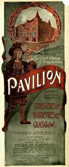 Performances: Programme cover, Pavilion Theatre of Varieties, Glasgow