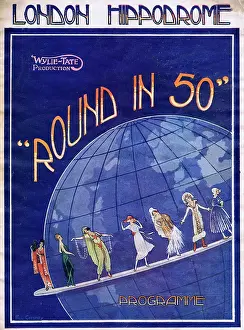 Wylie: Programme cover for Round in 50, 1922