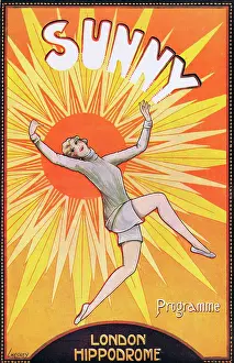 Programme cover for Sunny, 1926