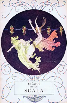 Marcelle: Programme cover for Theatre de la Scala, Paris, early 1920s