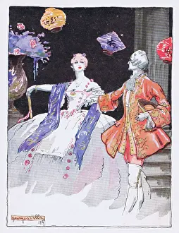 Marigny: Programme cover for Theatre Marigny
