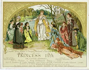 Operatic: Programme design, Gilbert & Sullivan, Princess Ida