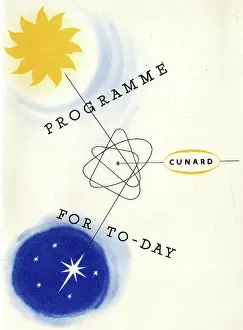 Transatlantic: Programme of Events on board RMS Mauretania