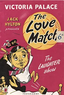 X100498: Programmes - 1954, The Love Match, programme