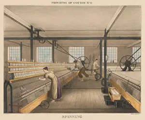 Barfoot: Progress of Cotton, Spinning