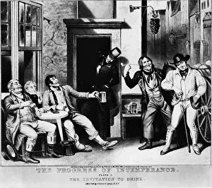 Temperance: The Progress of Intemperance - The Invitation